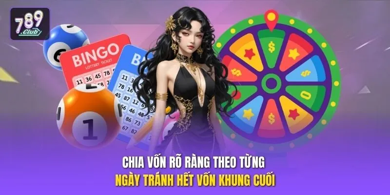 Chia vốn rõ ràng theo từng ngày tránh hết vốn khung cuối