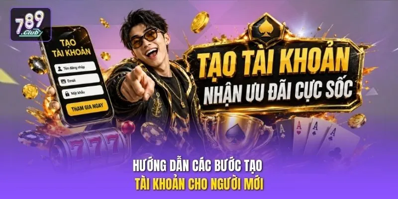 Hướng dẫn các bước tạo tài khoản cho người mới