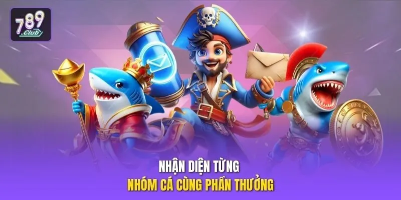 Nhận diện từng nhóm cá cùng phần thưởng